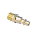 Custom cnc machined CNC lathe turned brass bolts nuts brass fitting